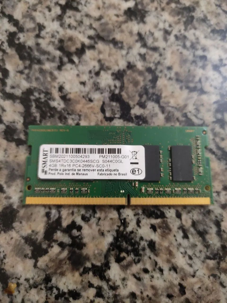 4GB DDR4 Memory for Notebook, 2666 MHz