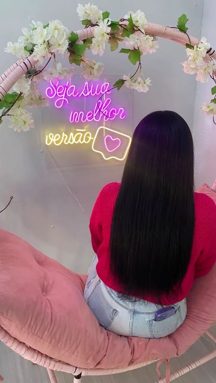 Cabelo humano índiano já aplicado  - Foto 2