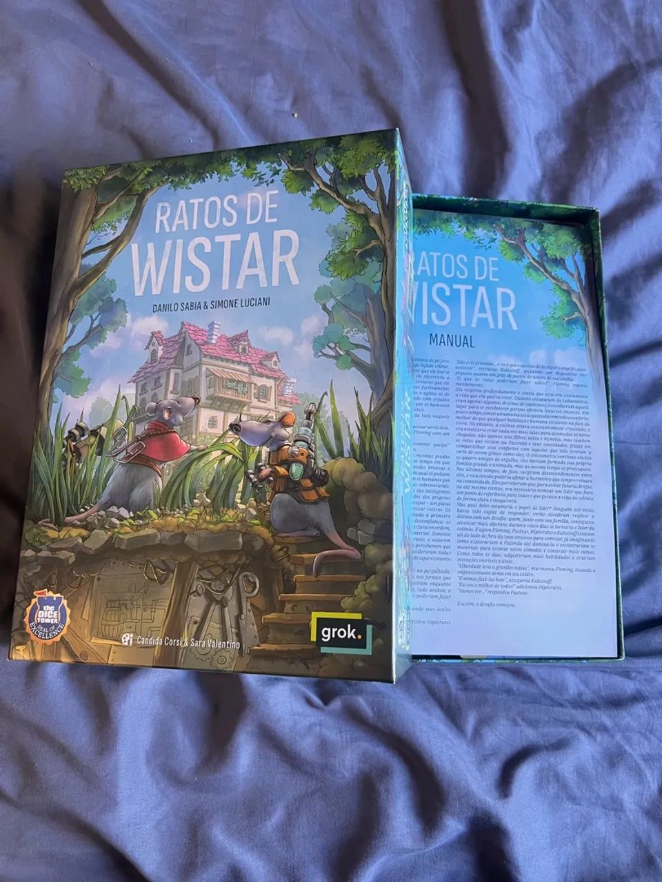 Jogo tabuleiro Ratos de Wistar