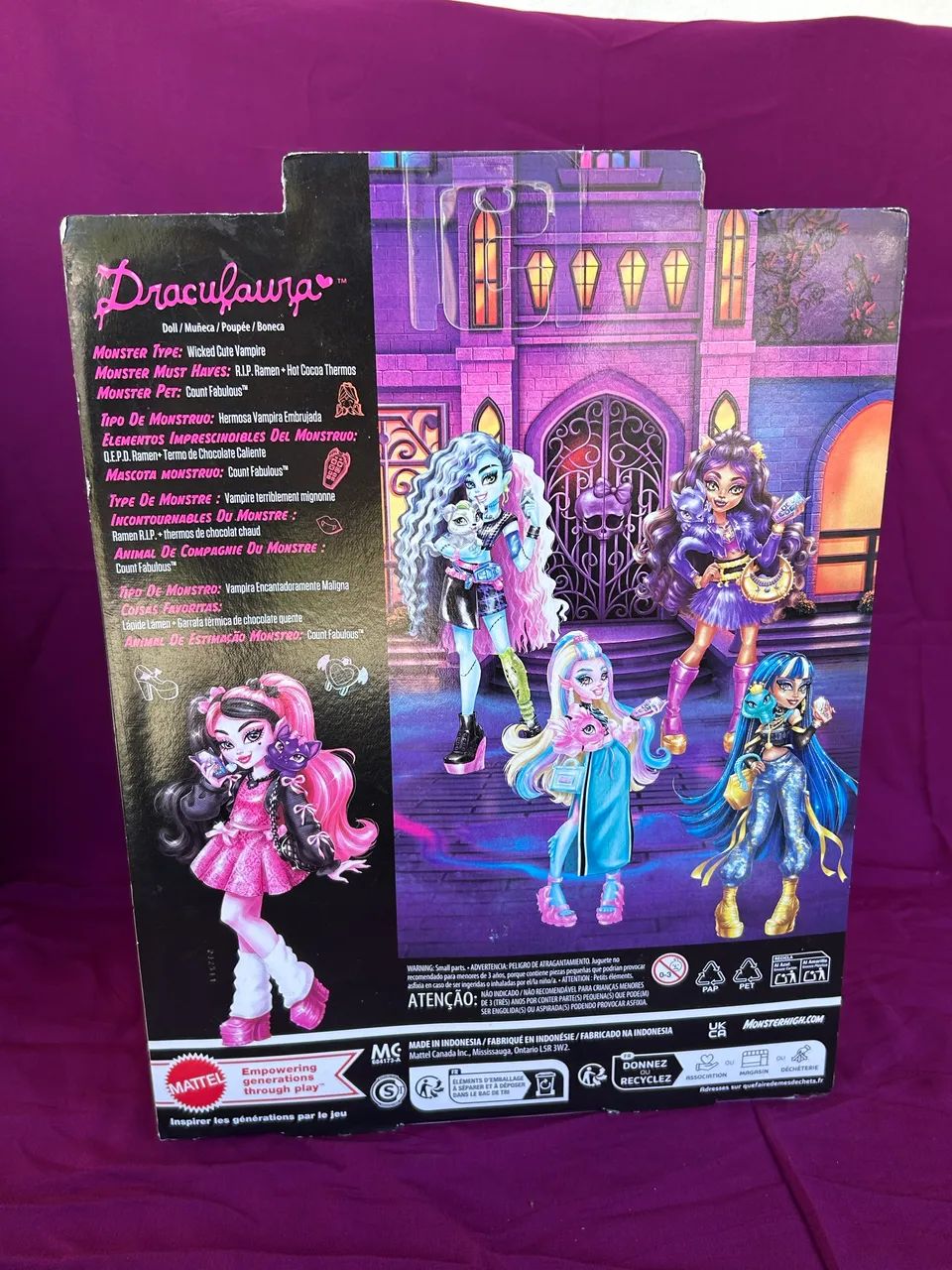 Boneca Monster High Draculaura core refresh 2 lacrada na caixa - Foto 5