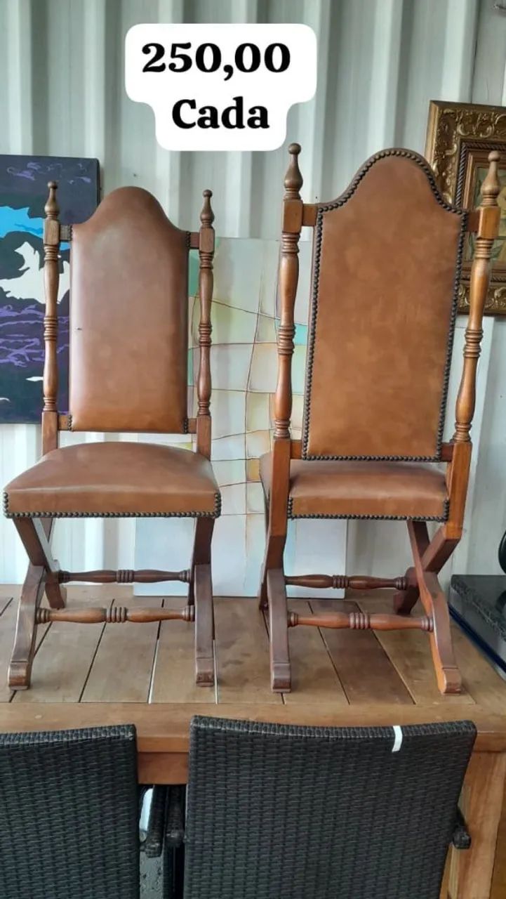 Cadeira de Jantar R$250,00 Cada - Foto 2
