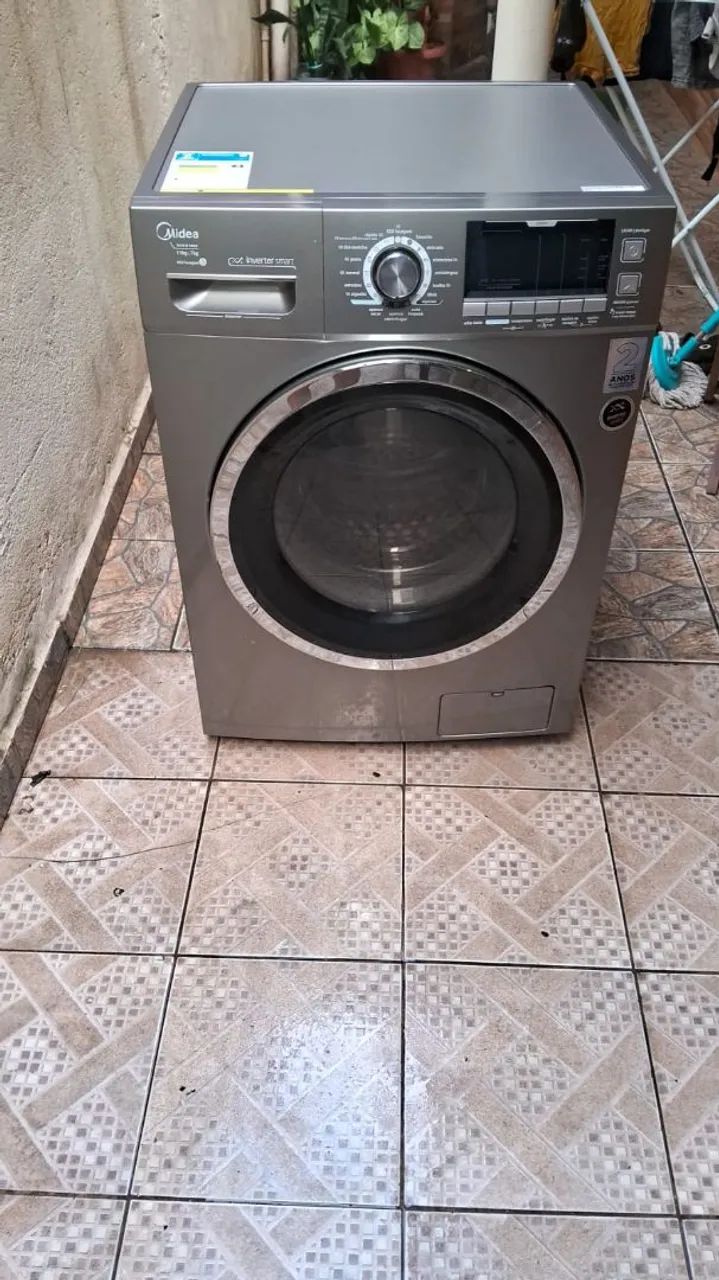 Lava e Seca Midea 11kg/7kg inox - Foto 3