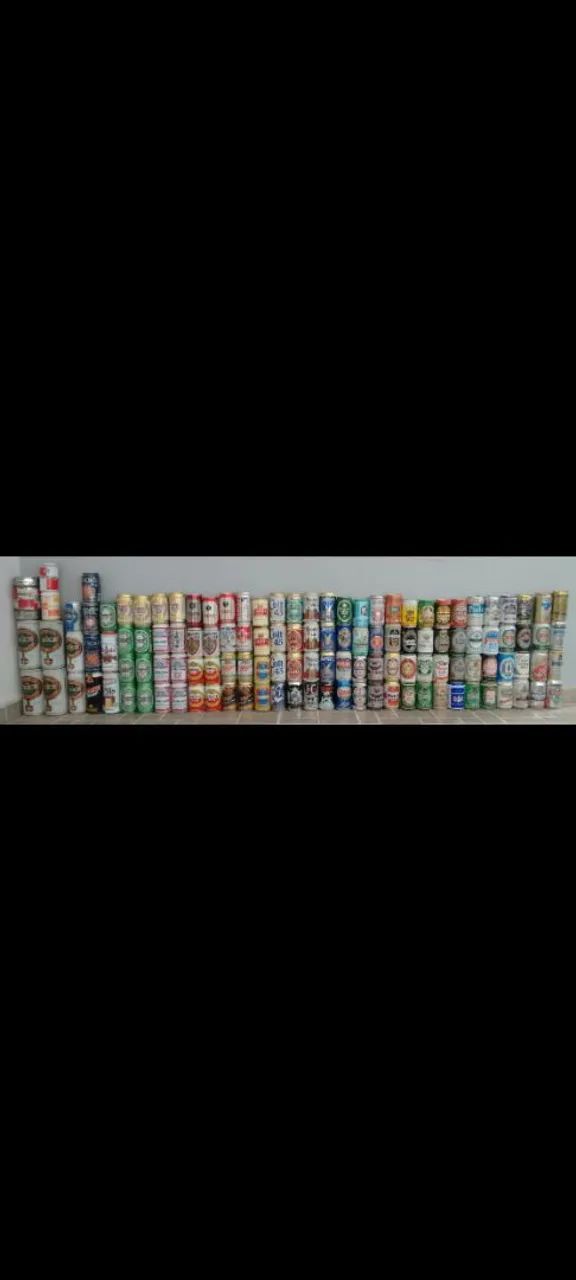 COLEÇÃO DE LATAS ANTIGAS