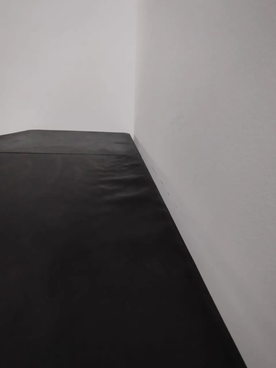 Mesa Maleta Preta Dobrável Usada - Foto 4