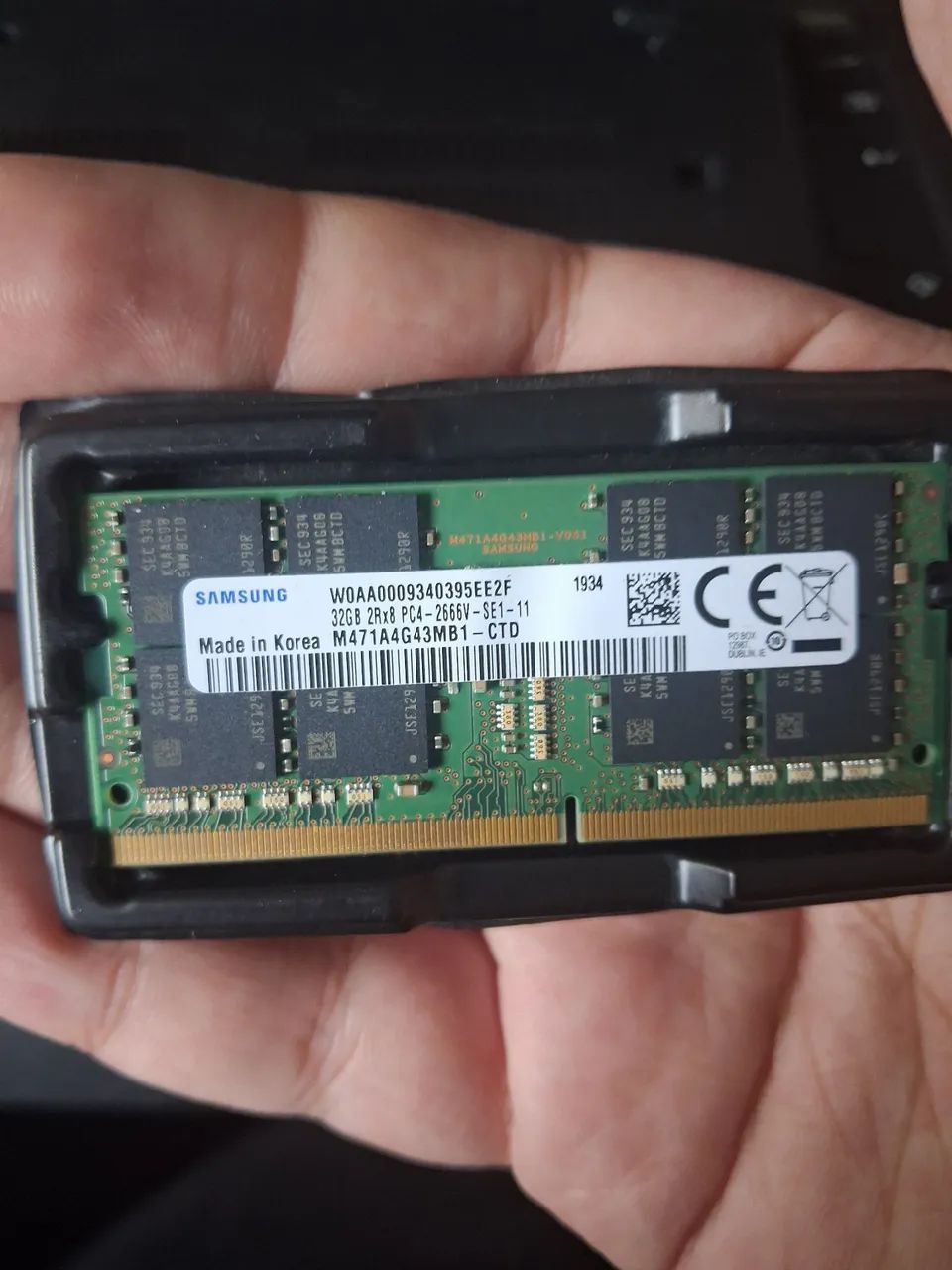 Memória RAM 32GB DDR4