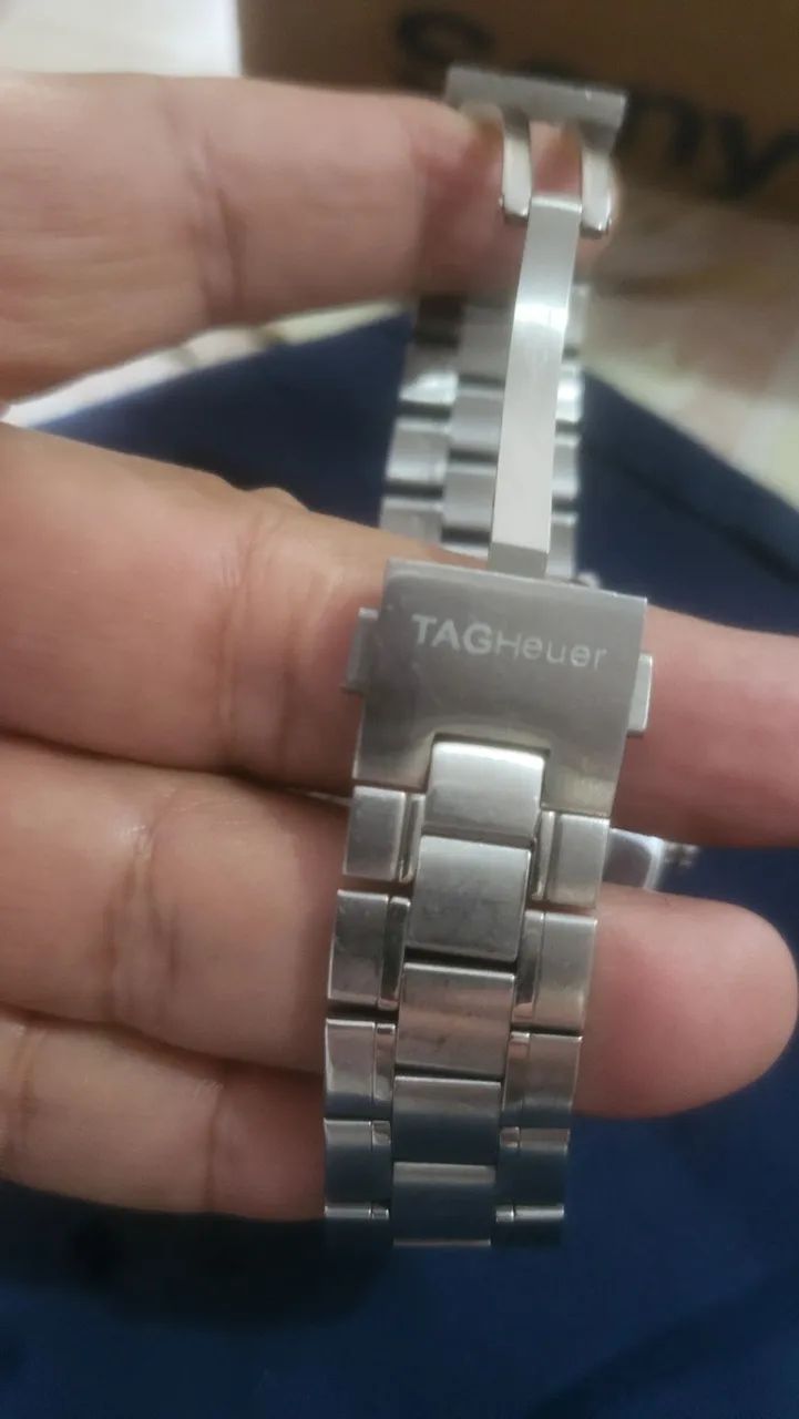 Lindo e estiloso relógio TAG Heuer cronógrafo 1° linha de qualidade  - Foto 4