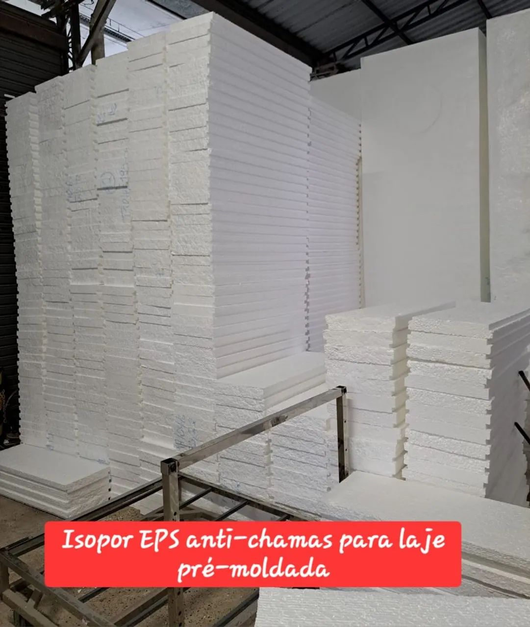 Isopor EPS anti-chamas pra FORRO, LAJE, FACHADA, EM FLOCOS, TÉRMICO P/TELHADO E RODA FORRO