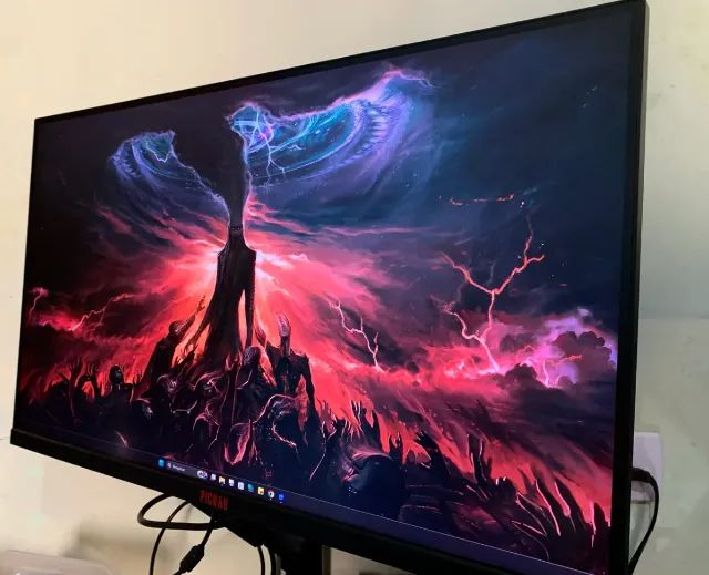 Monitor gamer 4K IPS 144Hz 28pol (troco em RTX) - Foto 2