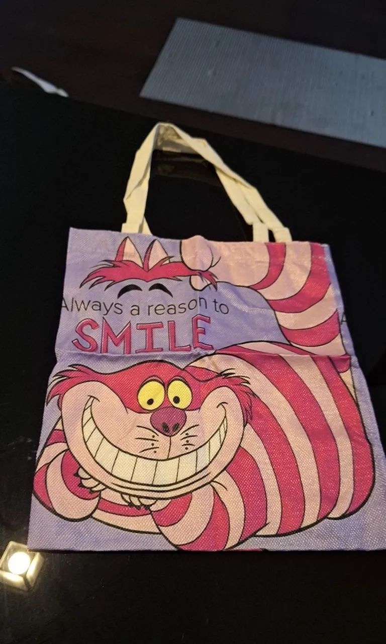 Ecobag do gato Chesride da Alice - Foto 2