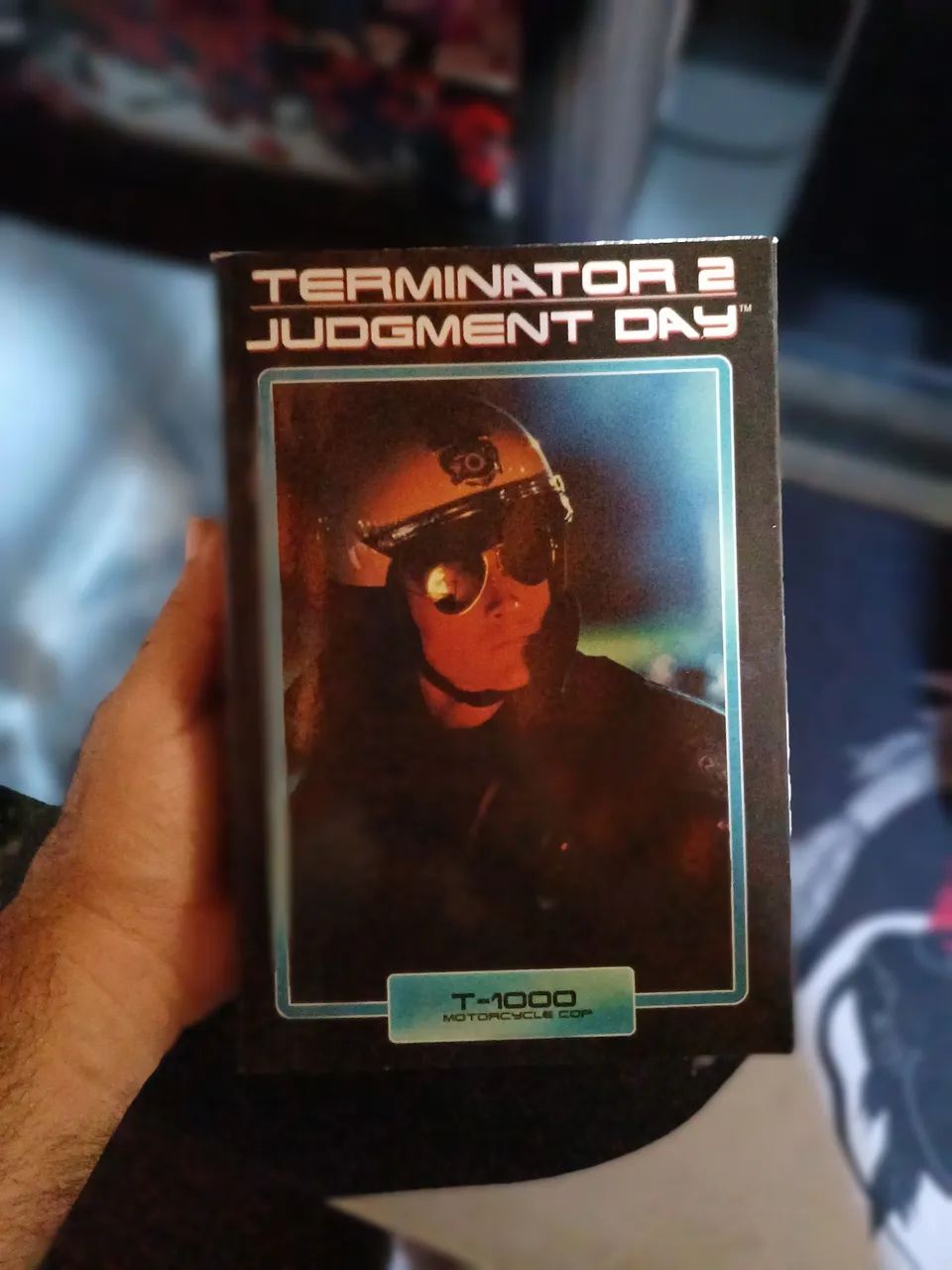 Neca terminator t1000 motocicle cop novo 