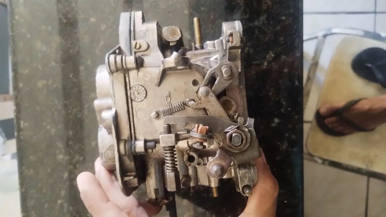 Carburador Solex H30/34 BLFA Original Ford/VW - Funcionando - Ótimo Estado - Foto 4