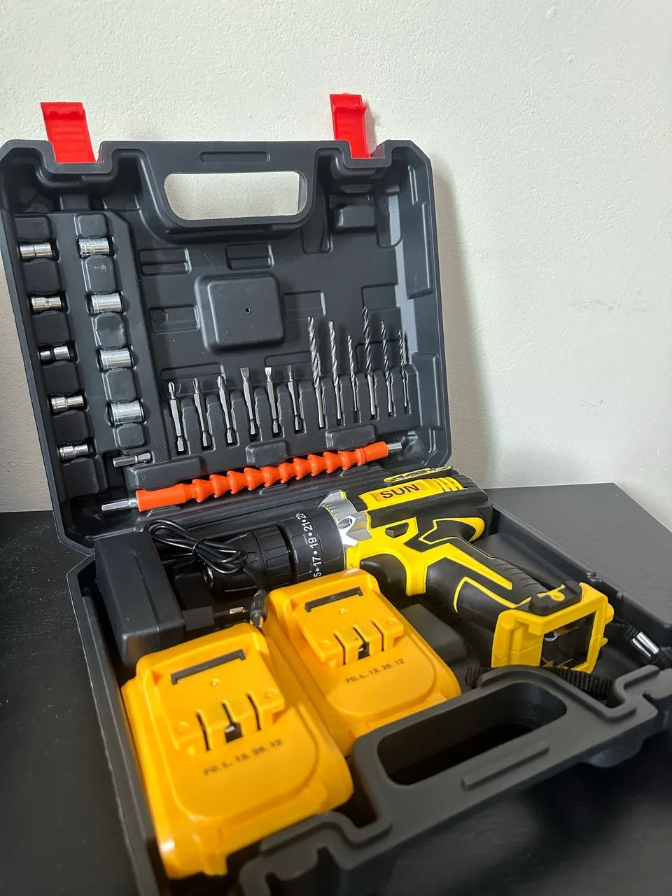 48V Cordless Drill with 2 Batteries