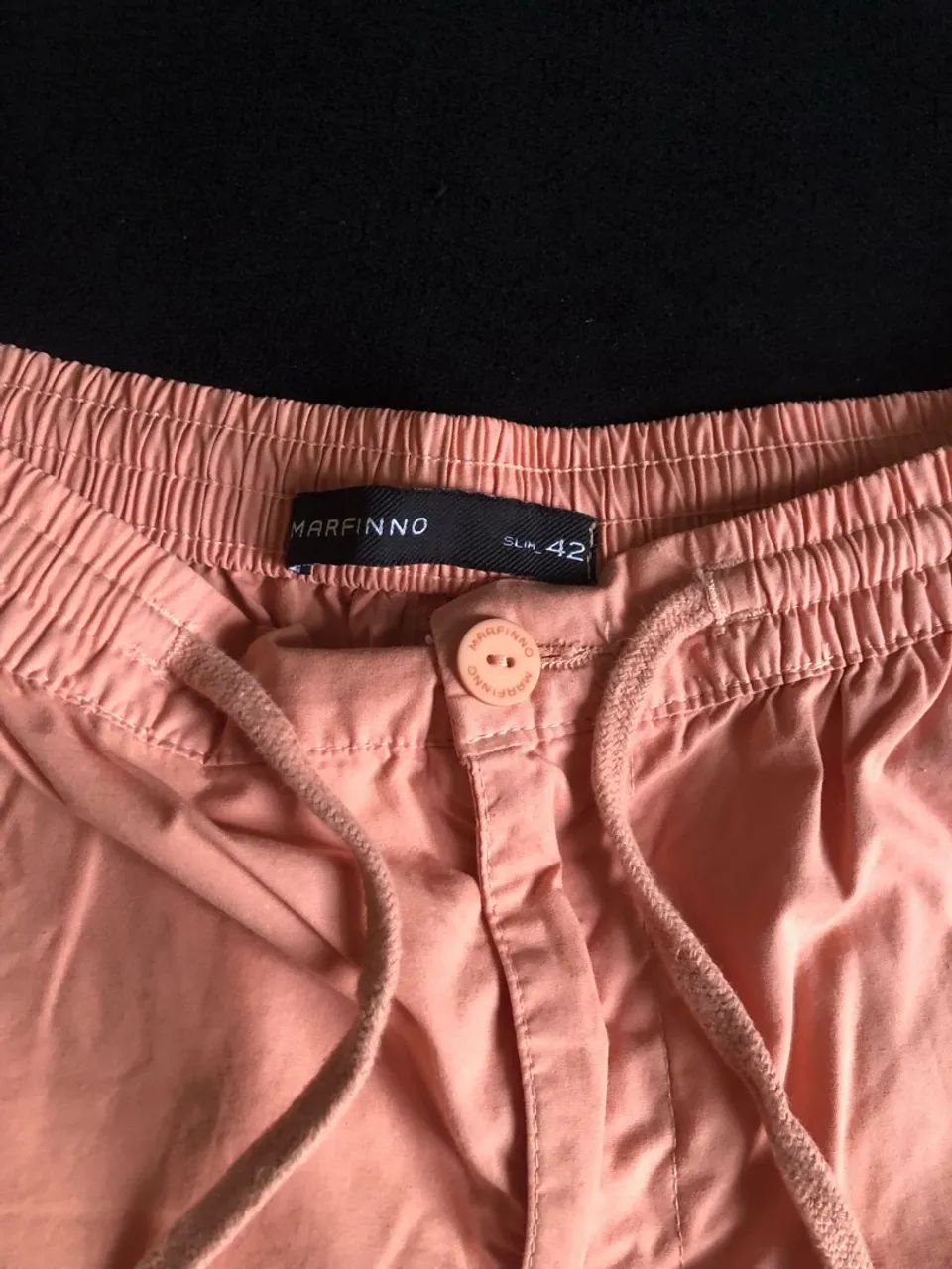 Short marfinno rosa salmão  - Foto 2