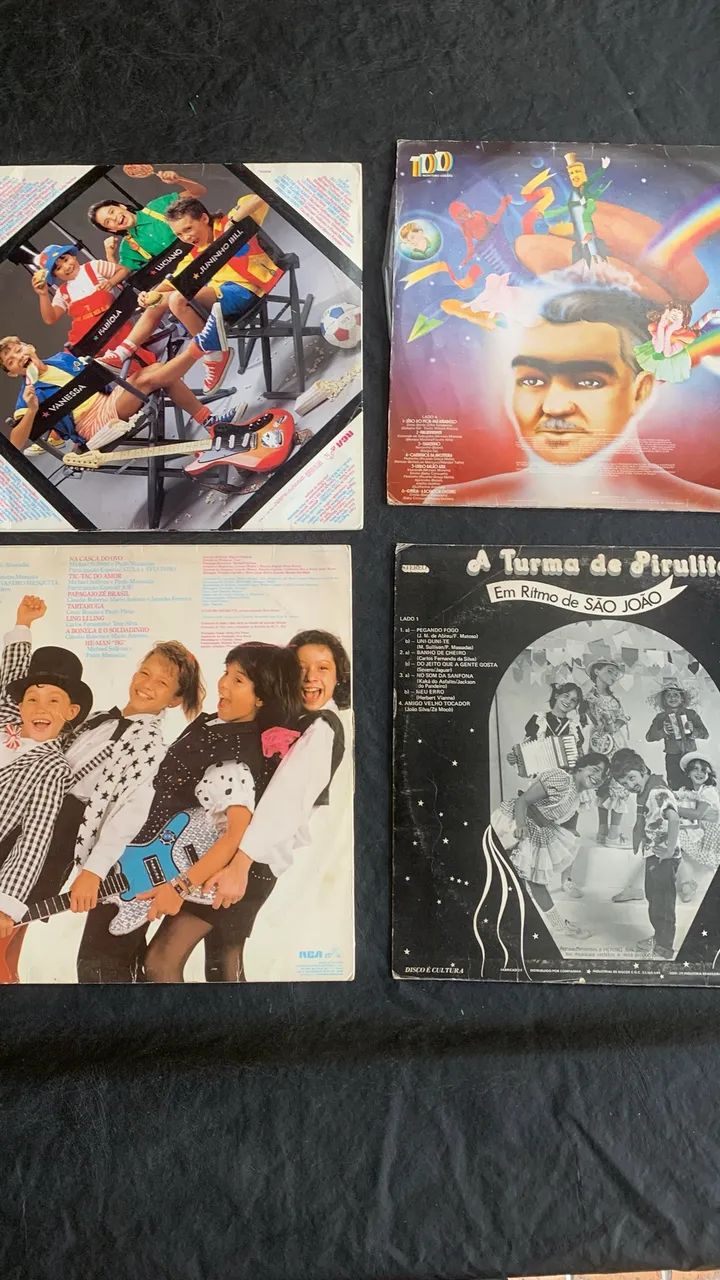 Trem da Alegria, Pirlumpimpim e Turma do Pirulito em Vinil - Foto 3