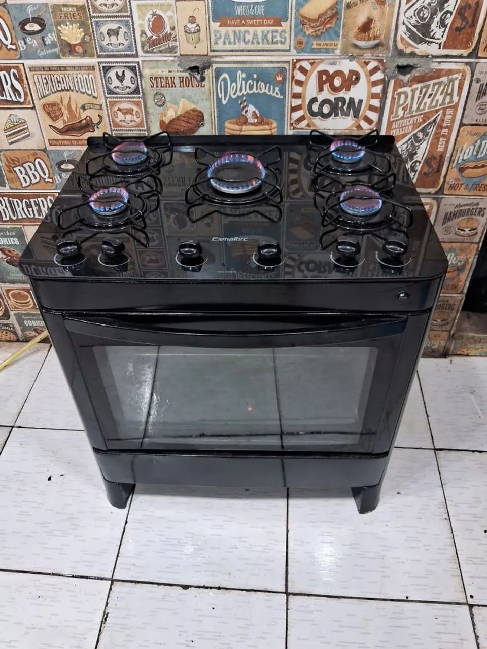 Fogão esmaltec 