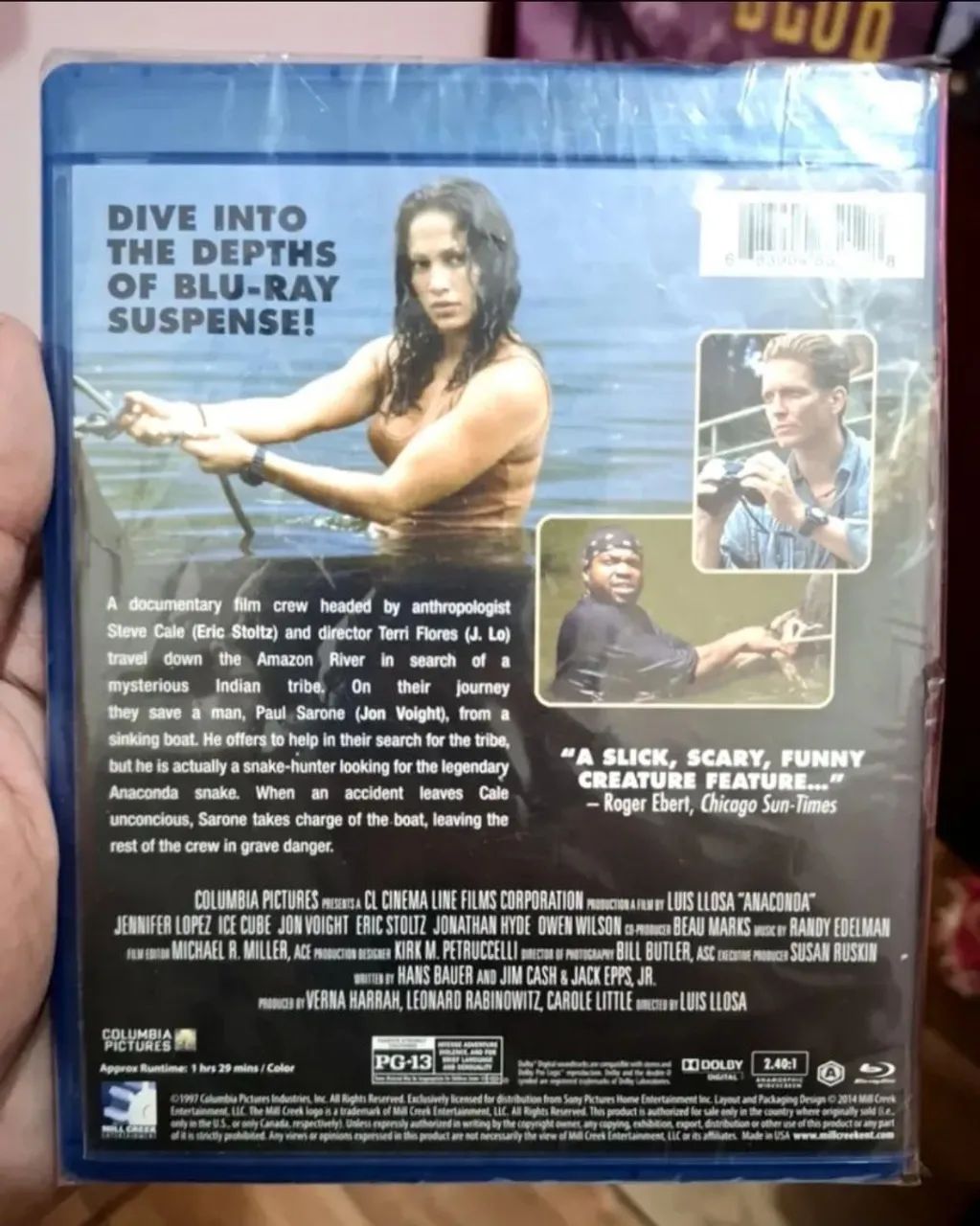 Blu-ray importado Anaconda sem português  - Foto 2