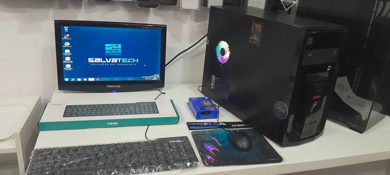 Lindo computador quebra galho para estudos e trabalho 