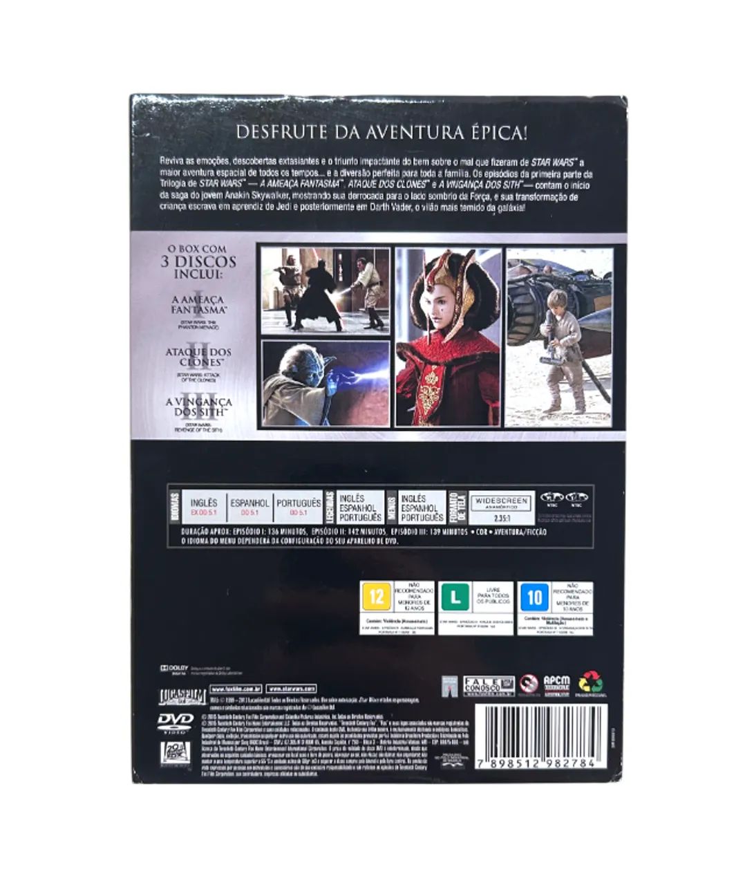 Star Wars - A Nova Trilogia (DVD box) - Foto 2