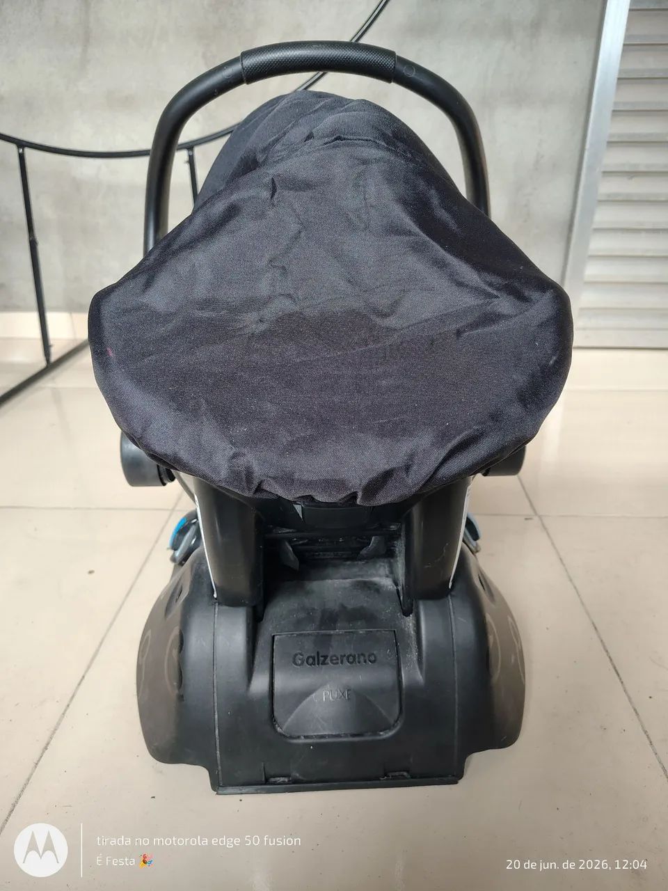 Bebê conforto Galzerano+ Base para carro - Foto 4