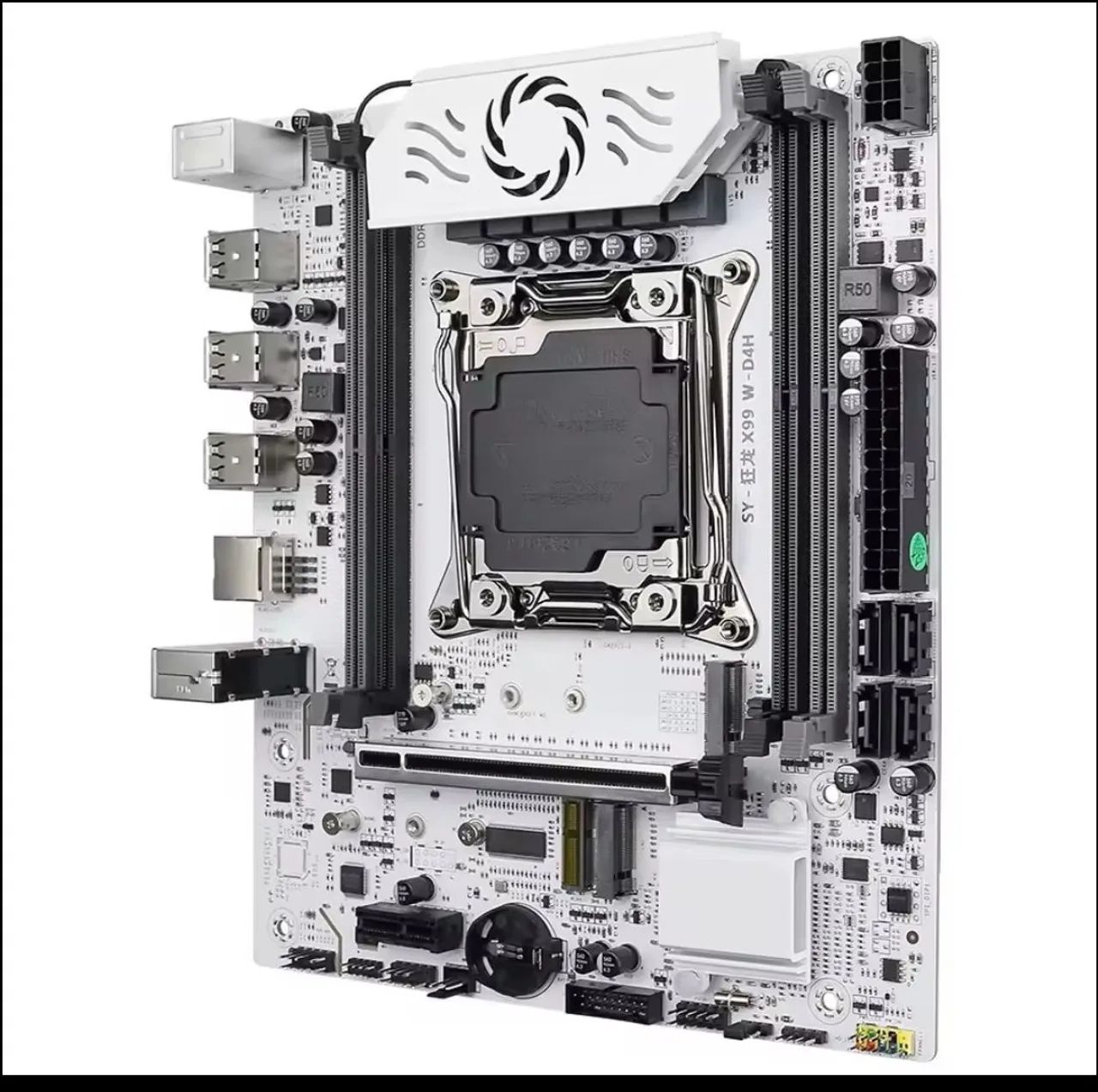Placa mãe x99 D4 Branca suporte a TPM 2.0 + Processador Xeon E5 2680v4