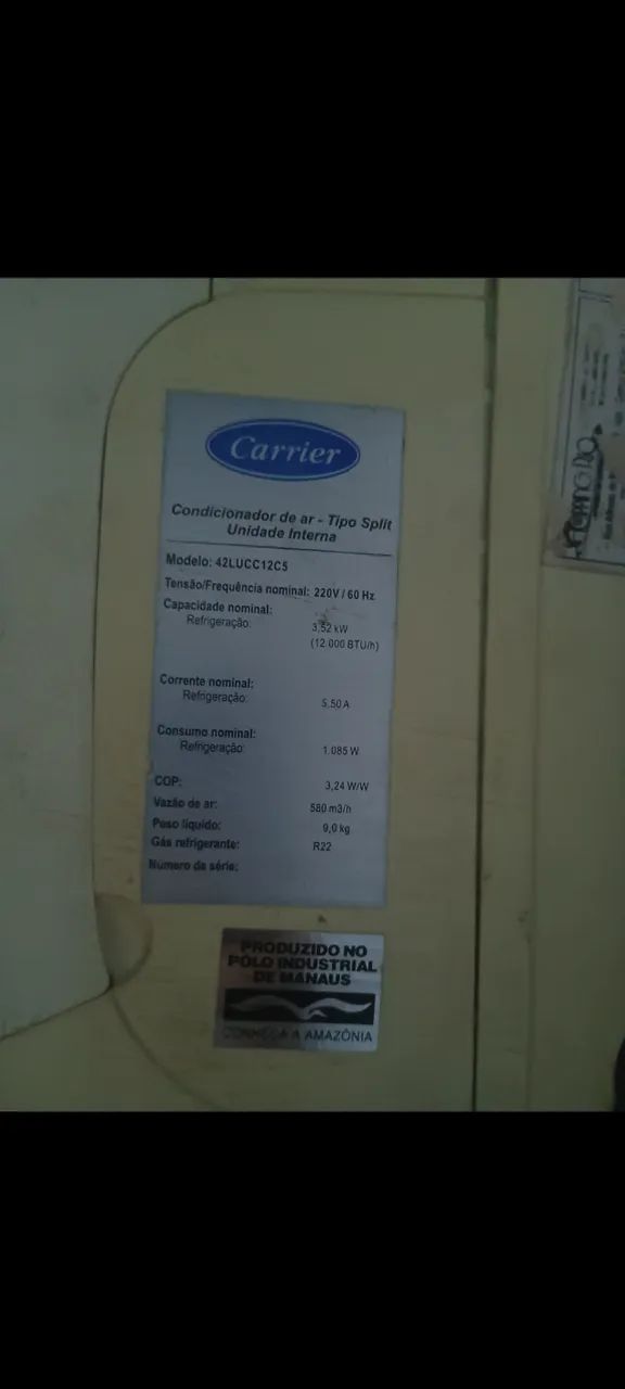Ar-condicionado split 12000 btu - Foto 2