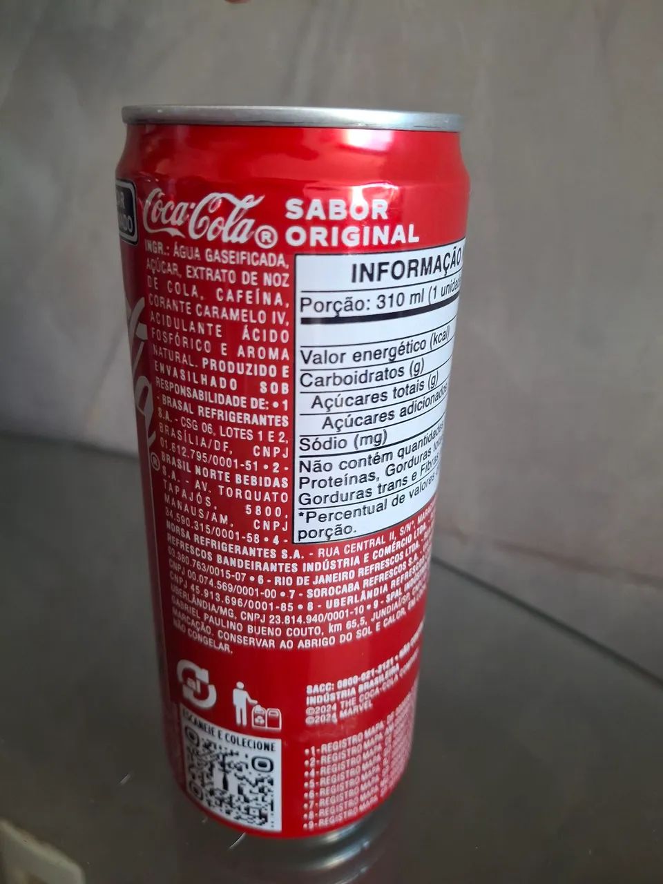 Lata coca cola Marvel Cheia - Foto 4