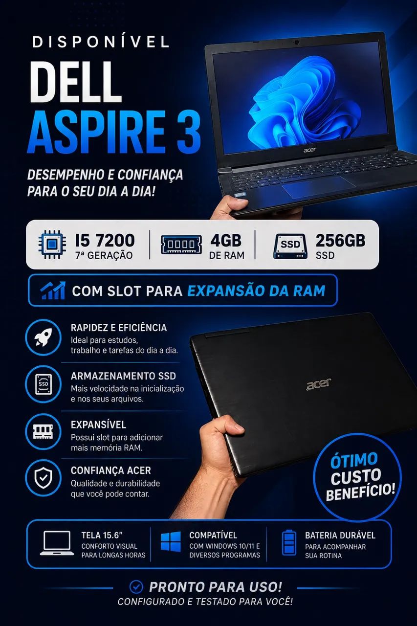 Notebook Acer Aspire 3 I5