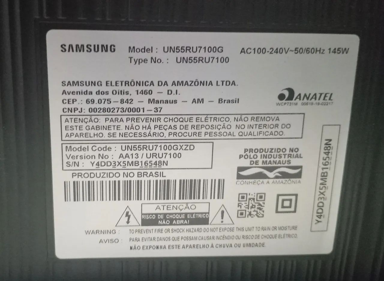 Tv Samsung Smart 55 Polegadas.  - Foto 4
