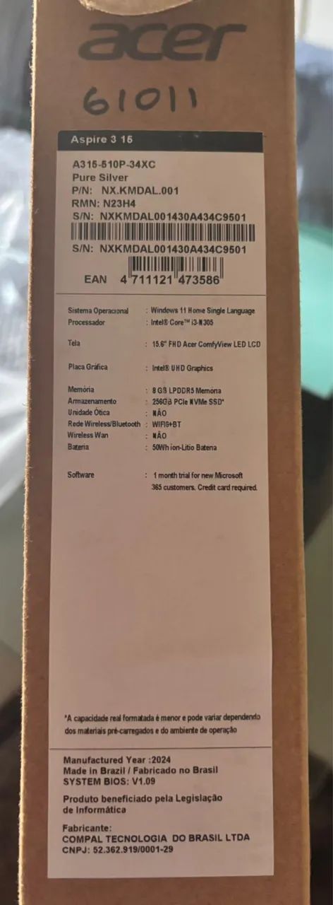 Notebook Acer Aspire 3 15 - Foto 2