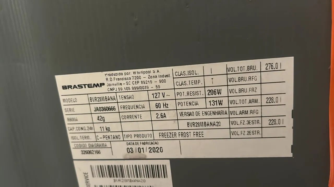 Freezer Vertical Brastemp Flex Fros Free - Foto 4