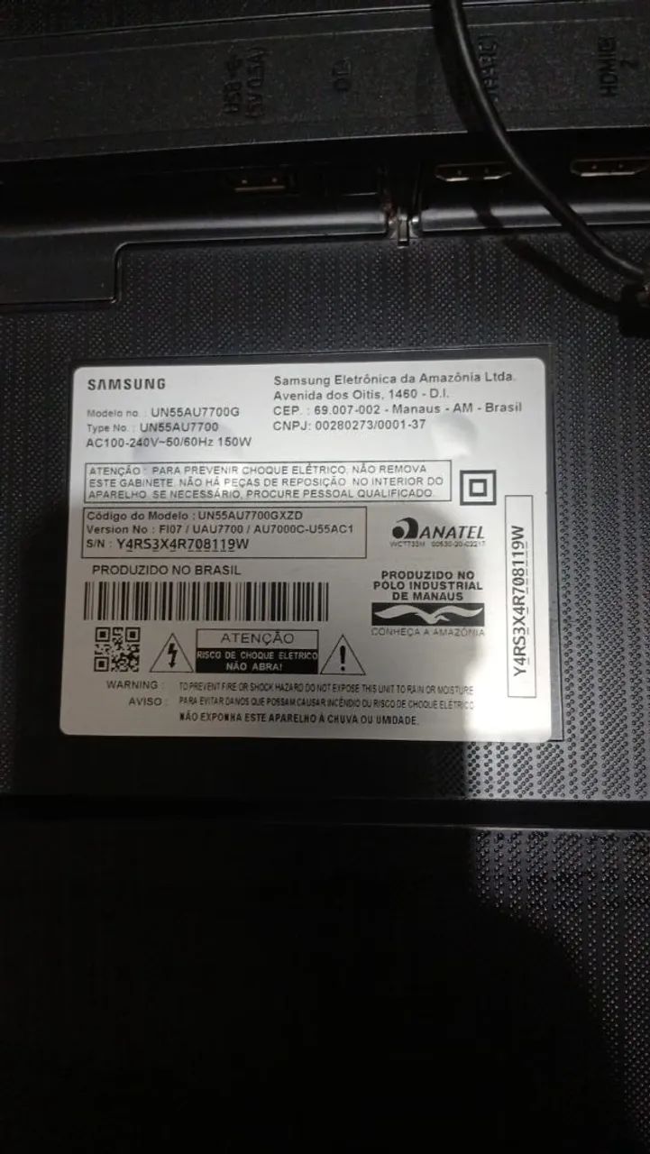 SMART TV SAMSUNG 55 POLEGADAS 4K - Foto 5