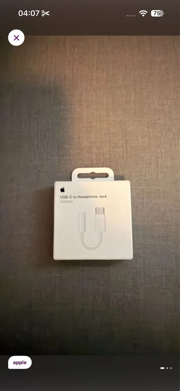Adaptador Apple usb-c 