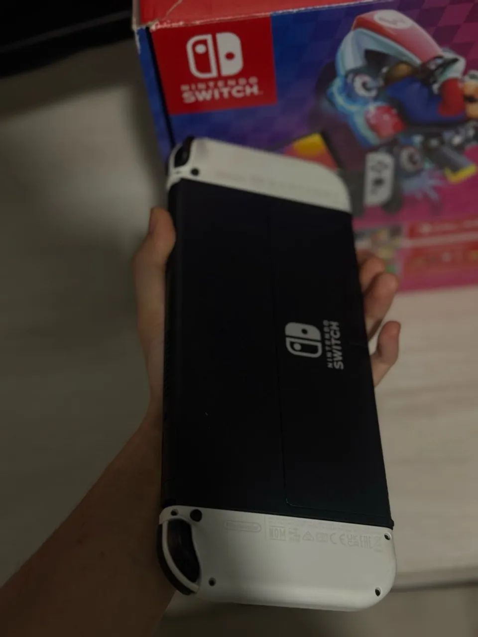 Nintendo Switch OLED - Branco - Foto 3