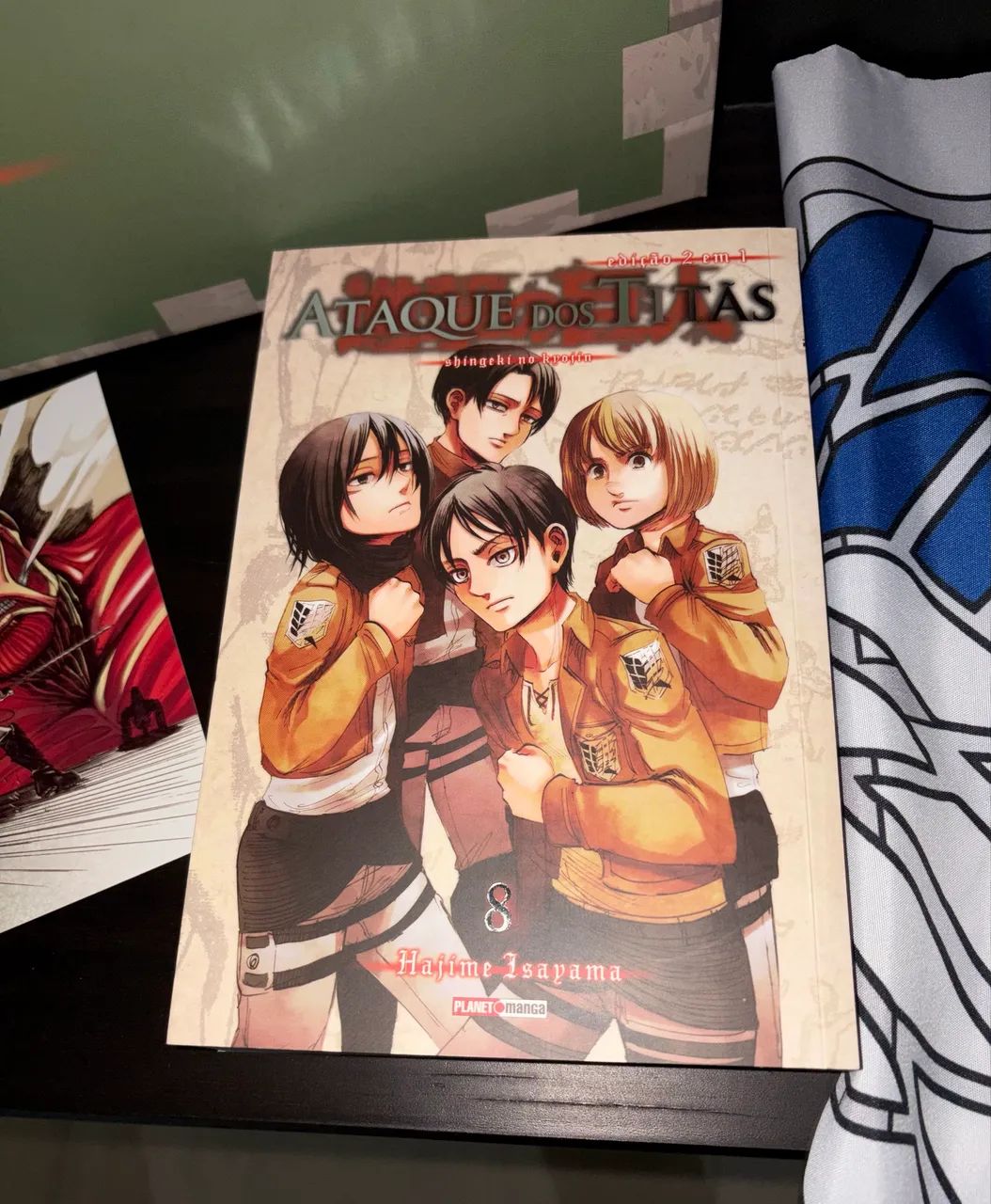 Attack on titan volume 8 capa variante  - Foto 2