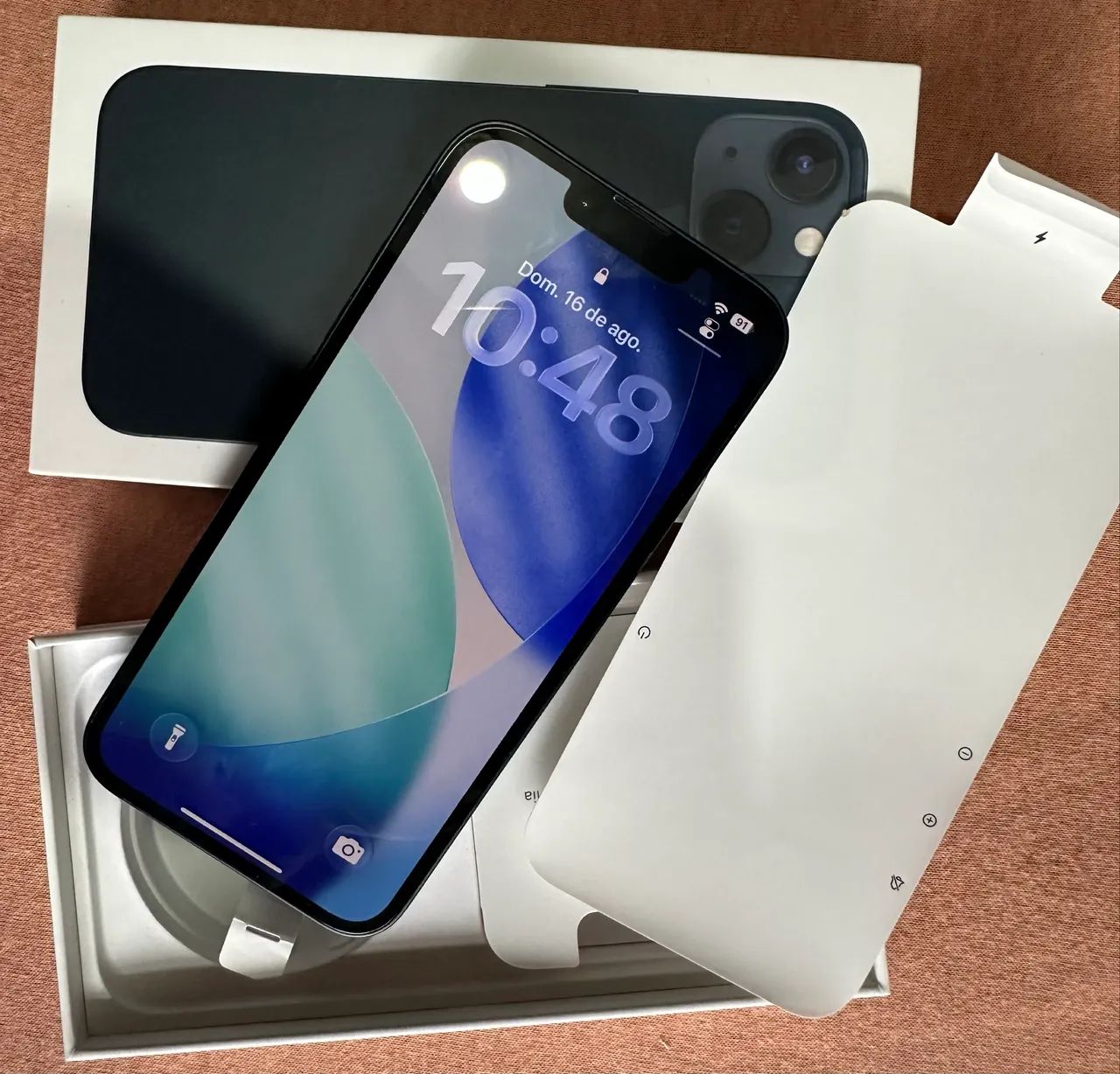 iPhone 13 128GB Midnight - Bateria 100% - Completo com Caixa, cabo e nota fiscal! - Foto 5
