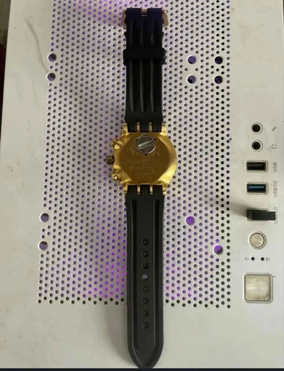 Relógio swatch ouro - Foto 2