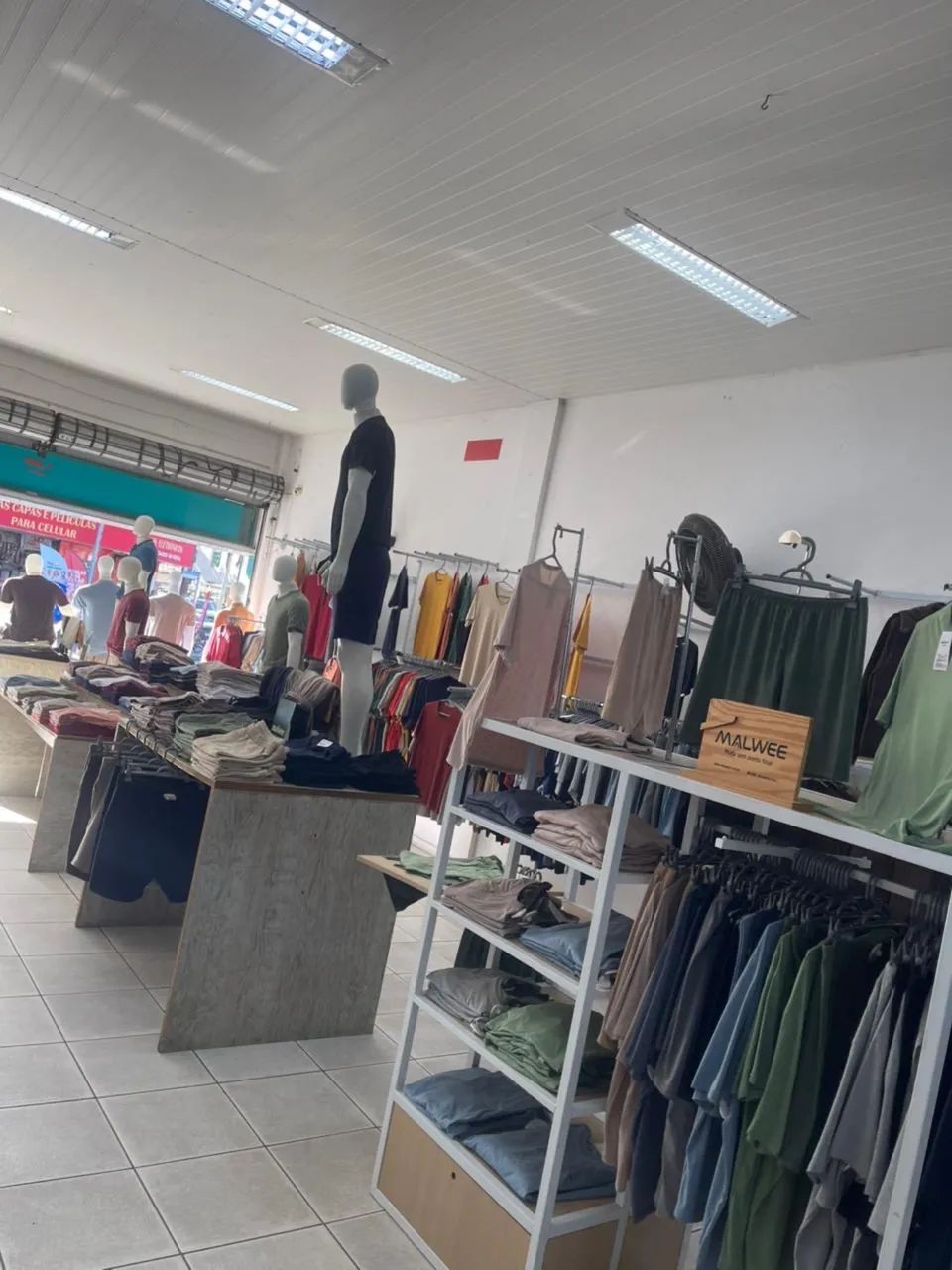 Loja multimarcas no centro da cidade 