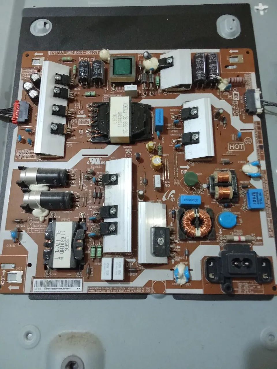 Placa completa com alto falante e leds pra tv Samsung  50 polegadas - Foto 5