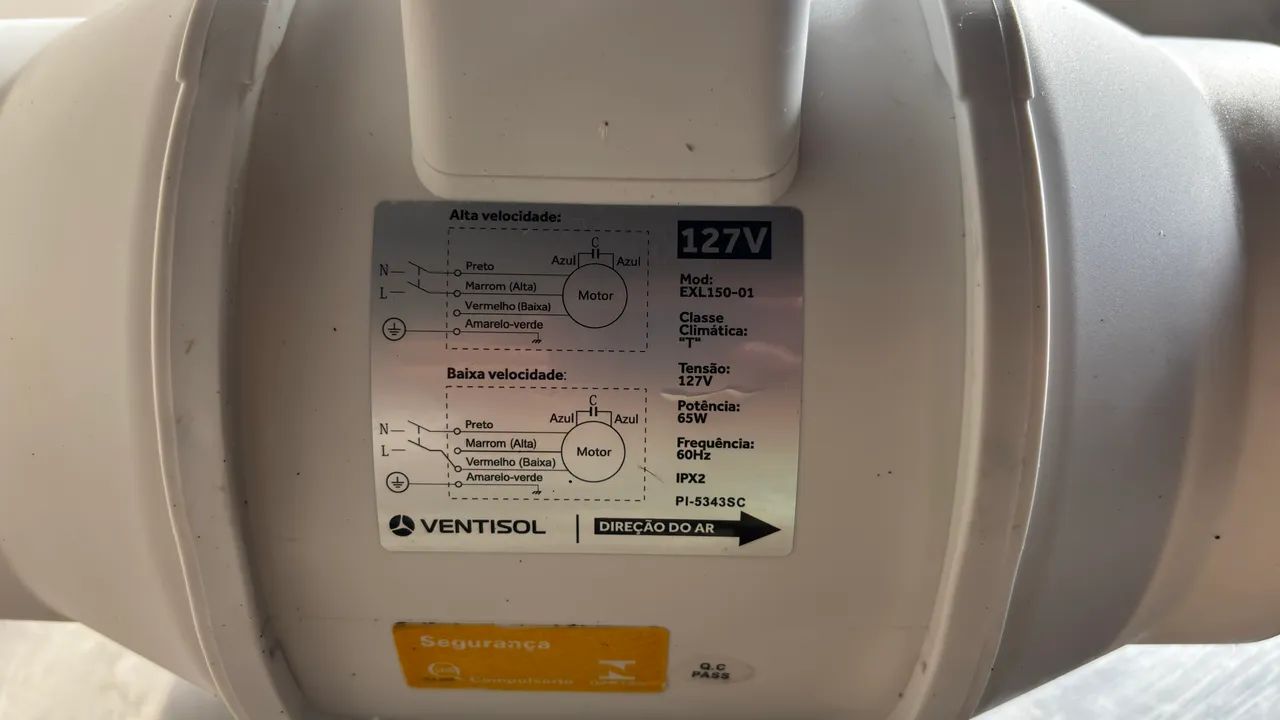 EXAUSTOR AXIAL 150MM TURBO - Foto 2