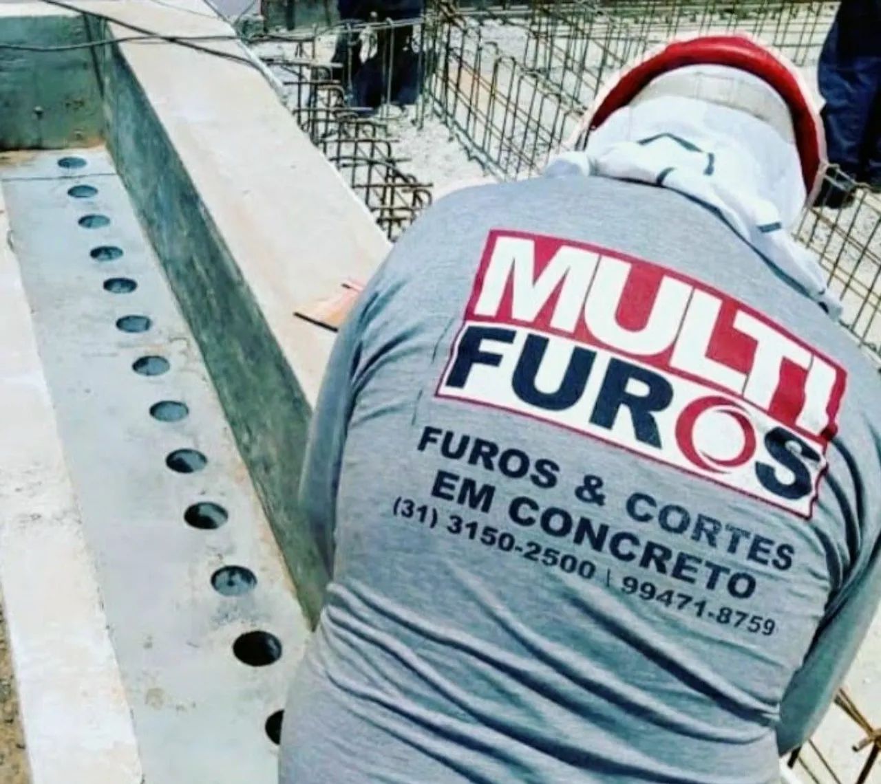 Furos em laje e viga BH e região!  - Foto 5