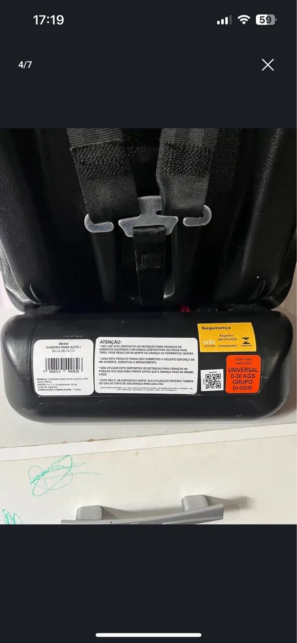 Cadeirinha Litet Mass  - Foto 4