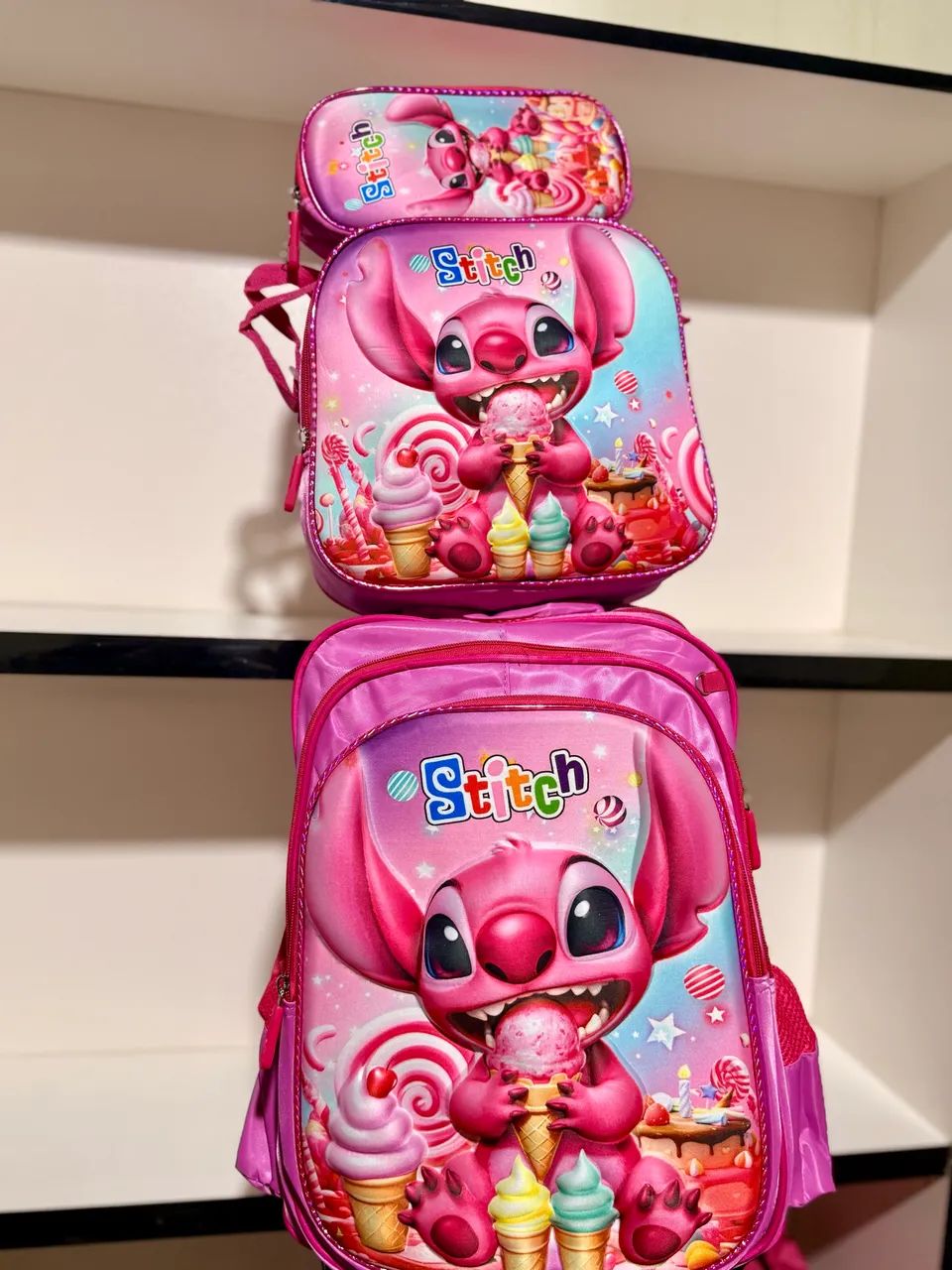 Kit Mochila 3D De Rodinha - Foto 3