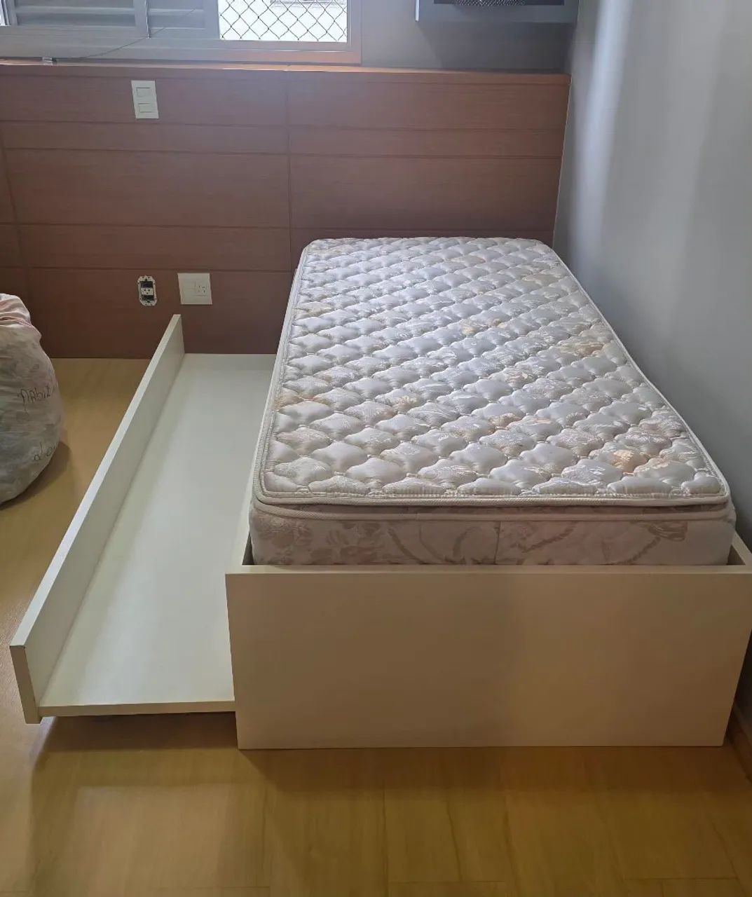 CONJUNTO BICAMA EM MADEIRA SEM COLCHÕES