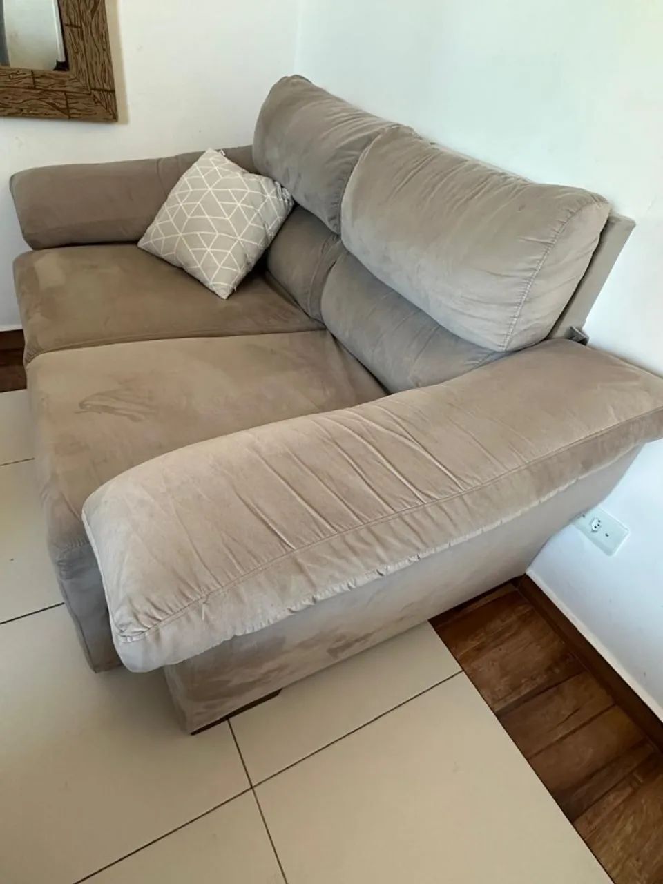 sofá retrátil 2 lugares - Foto 2