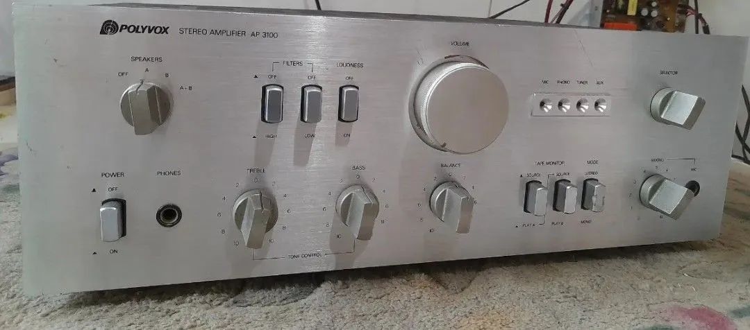 Amplificador polyvox ap 3100