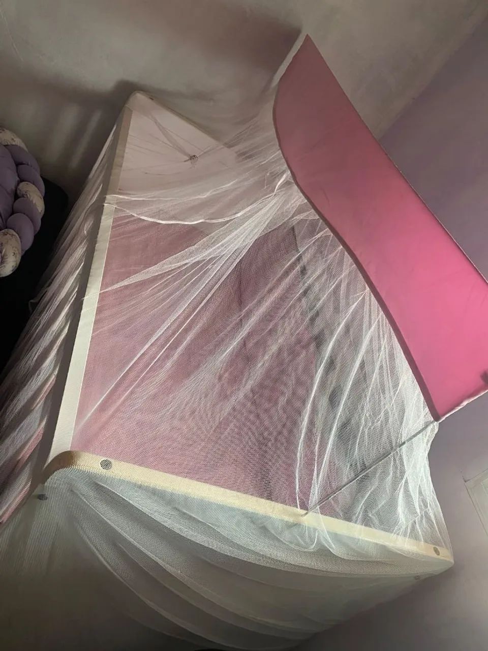 Berço americano/vira mini cama - Foto 3