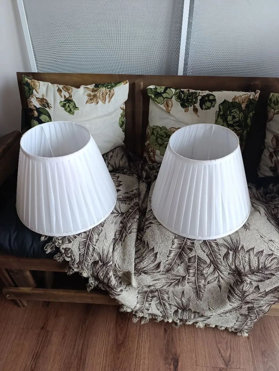 2 Cúpulas de 27 cm para lustres ou abajures