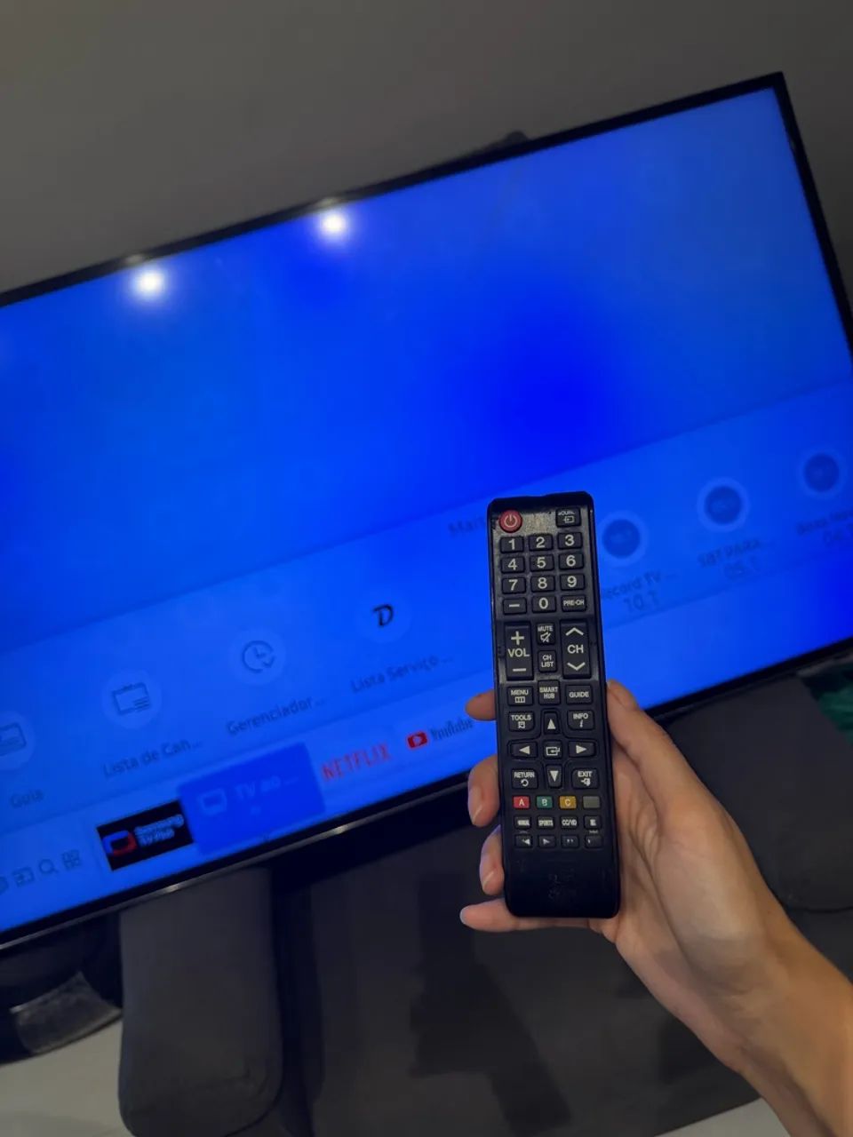 Smart TV Samsung 50 polegadas Ultra HD 4K - Foto 2