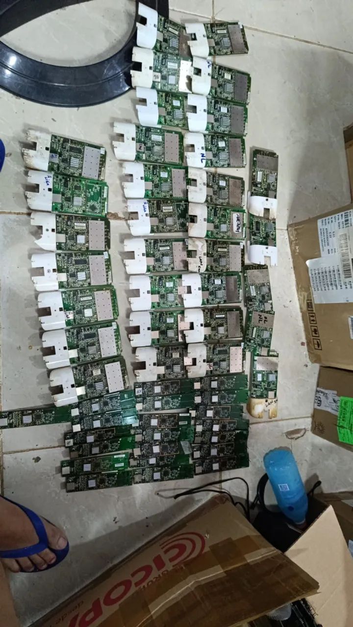 Placas Ubiquiti Com defeito