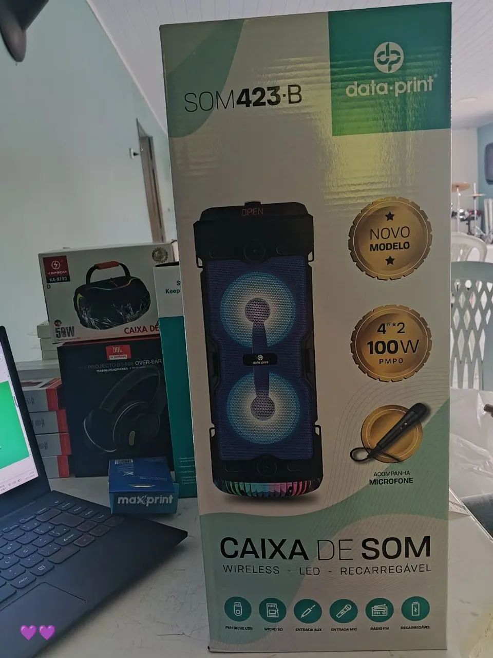 Caixa de som 100w - Foto 4